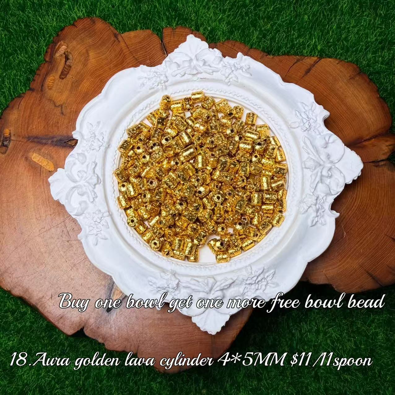 One bowl crystal bead- Felicity-can make 6pcs bracelets 8.6