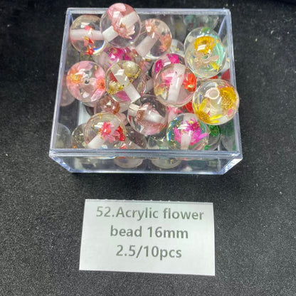 One bowl crystal bead- Felicity-can make 6pcs bracelets 10.7