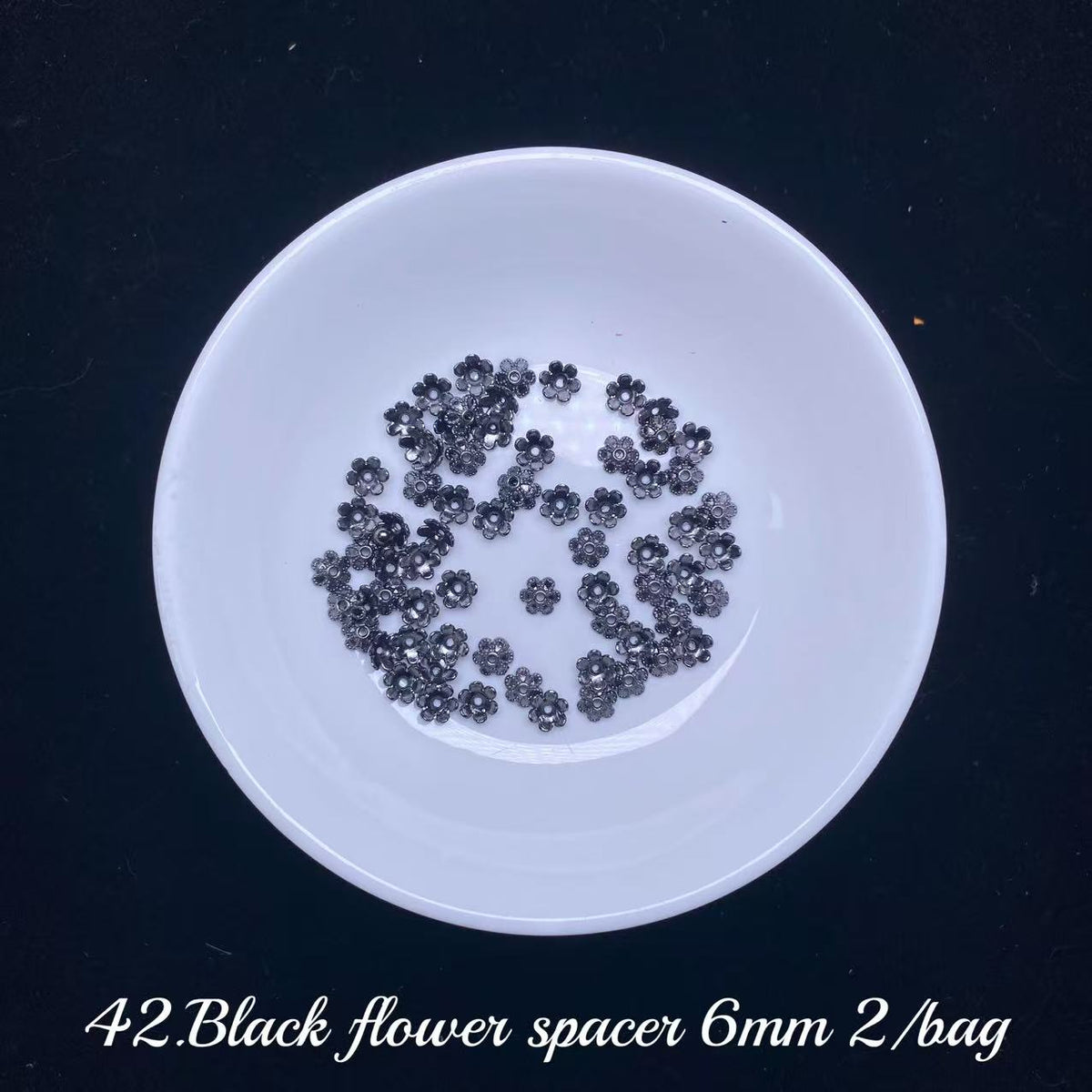 One bowl crystal bead- Felicity-can make 6pcs bracelets 10.7