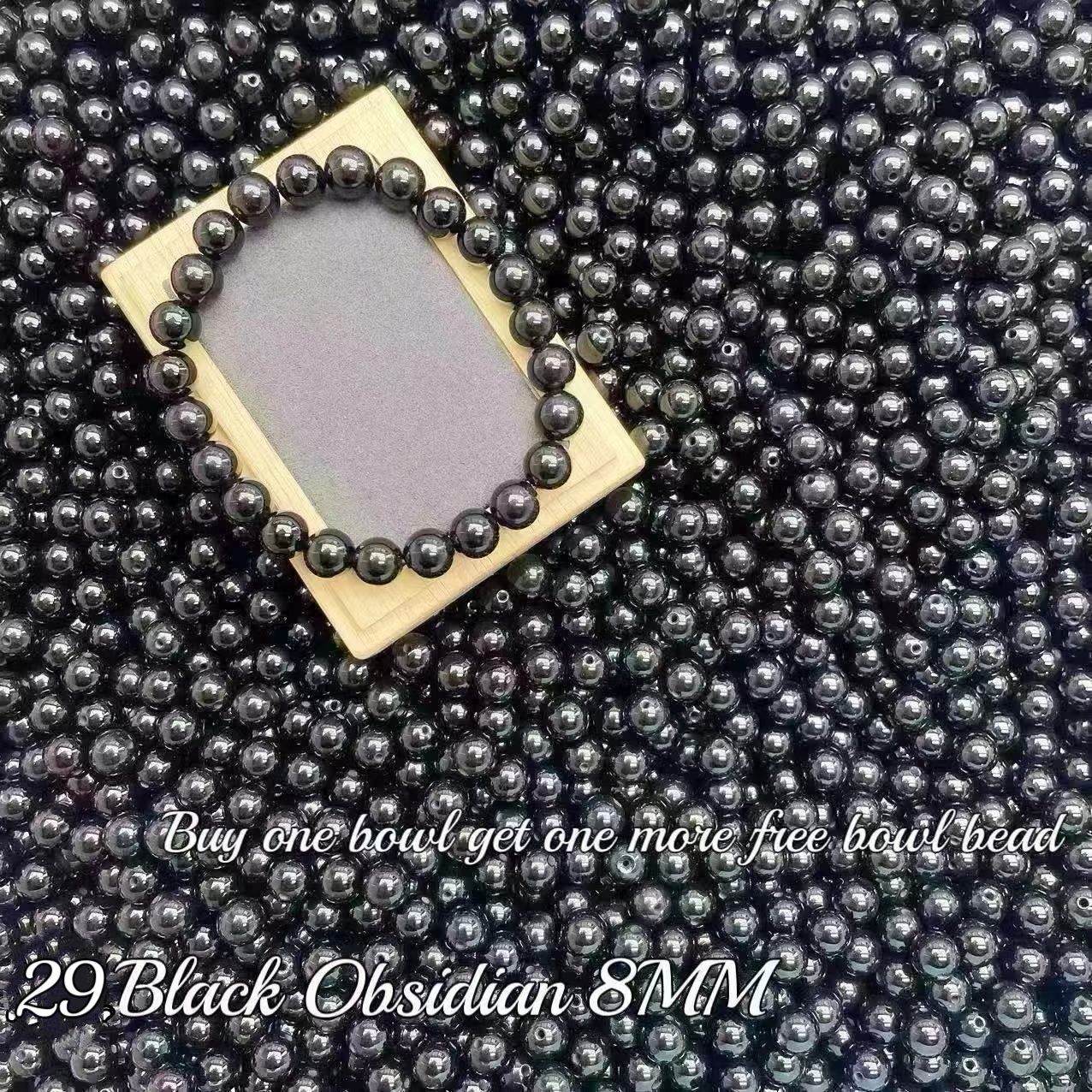 One bowl crystal bead- travis00-can make 6pcs bracelets 8.7