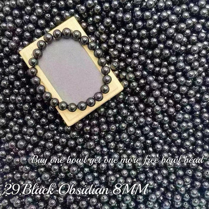 One bowl crystal bead- travis00-can make 6pcs bracelets 8.7