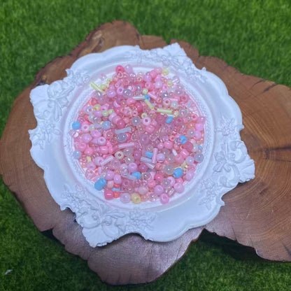 1 Bowl(60g) of Shiny Mix Beads--felicity
