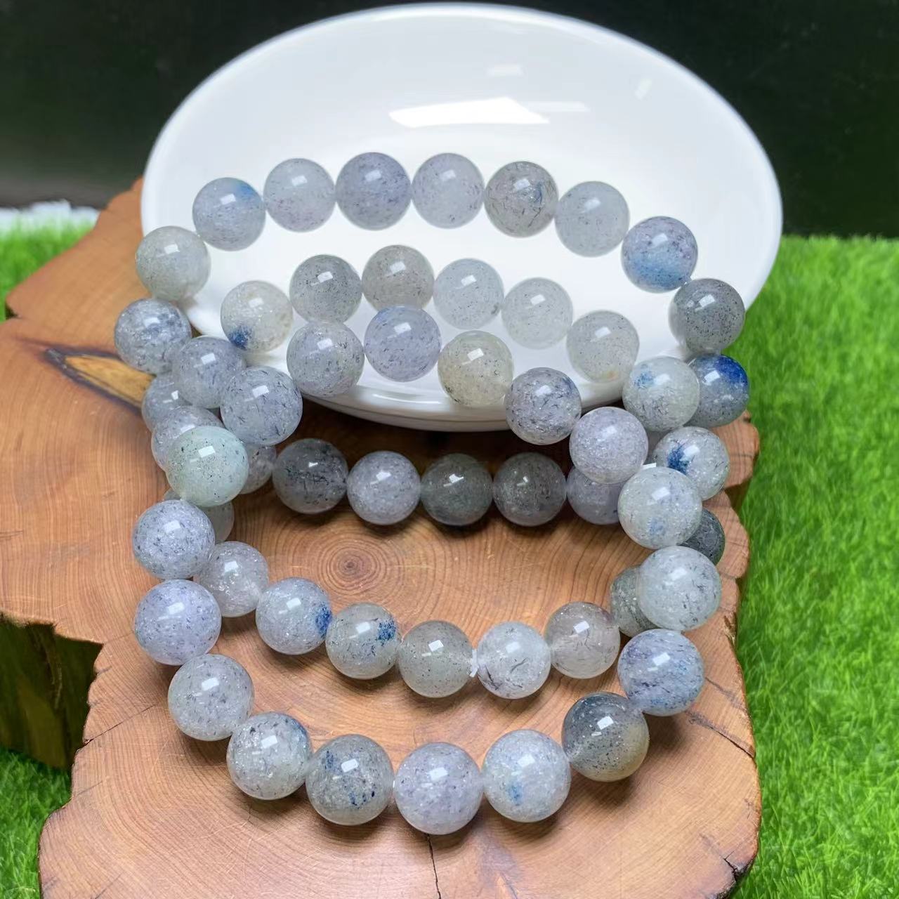 Blue Strawberry quartz bracelet 10mm 1pc(SL930）