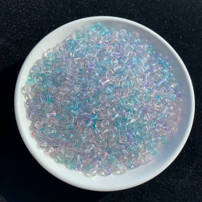 Aura Glass Nebula Secret Realm  4MM BOGO 320pcs/11spoon——BUY 1 GET 1 FREE bead （BOGO98)