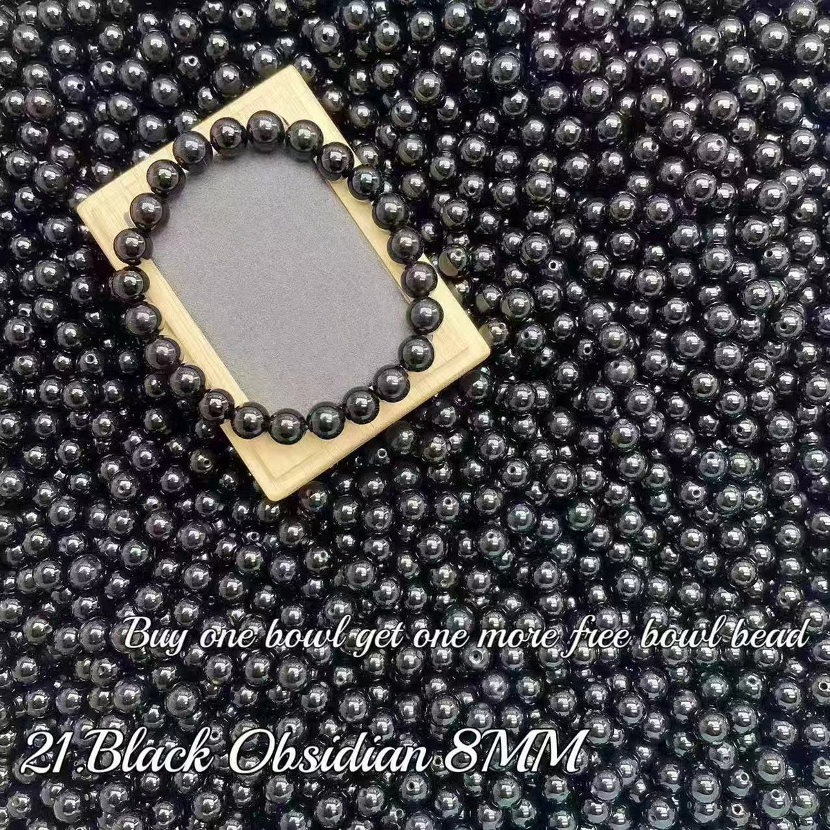 One bowl crystal bead- Felicity-can make 6pcs bracelets 10.6