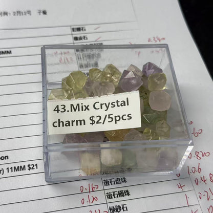 One bowl crystal bead- Felicity01-can make 6pcs bracelets 2.12