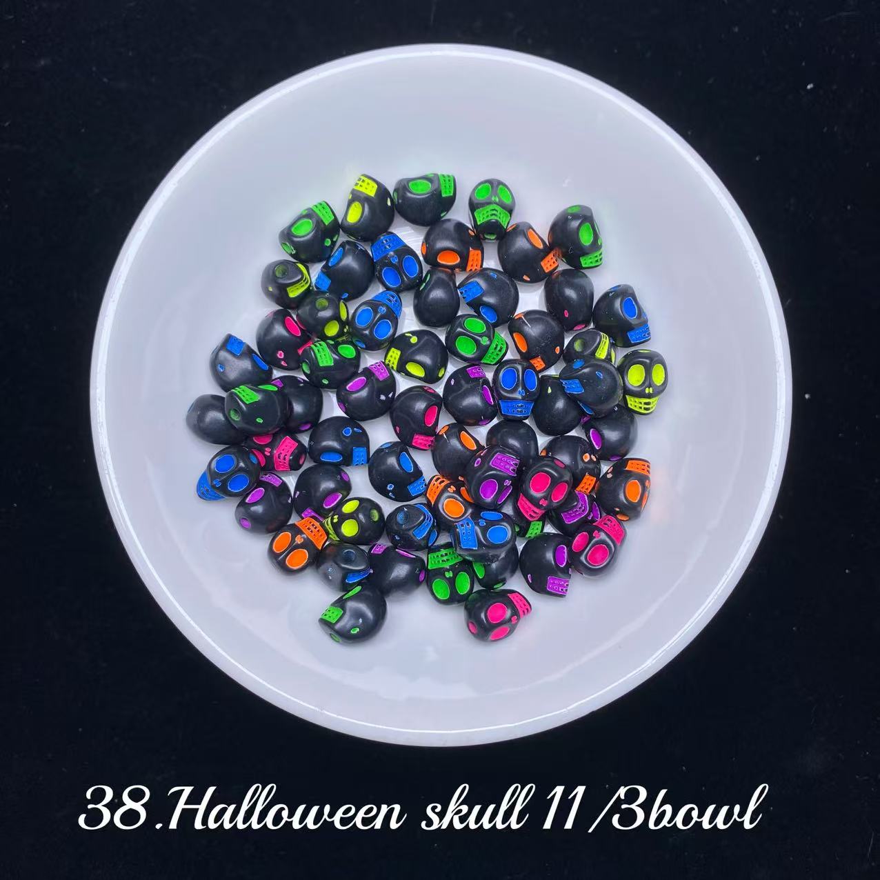 One bowl crystal bead- Felicity-can make 6pcs bracelets 8.22