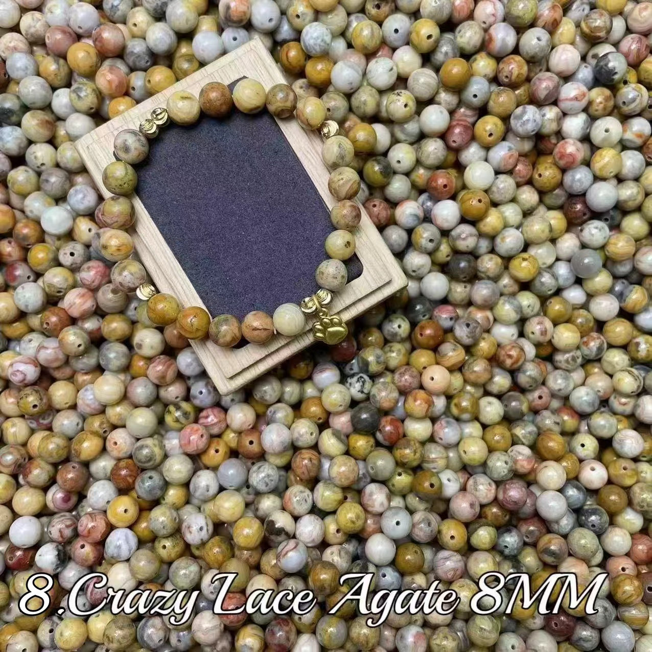 One bowl crystal bead- Felicity-can make 6pcs bracelets 8.14