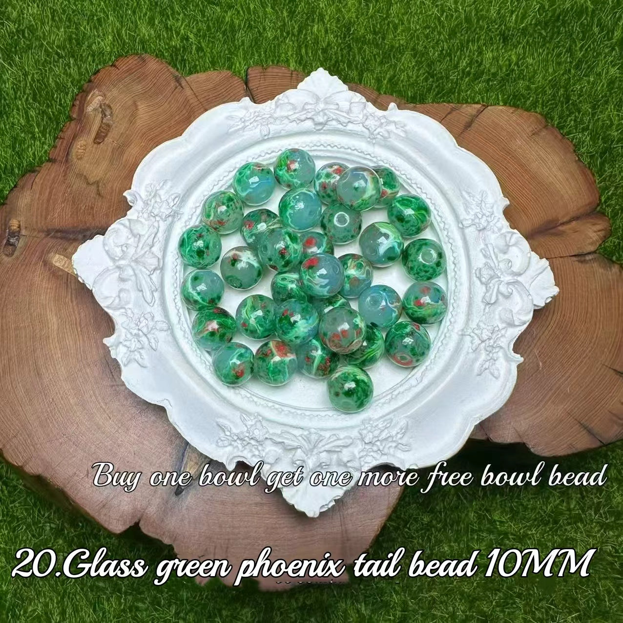 One bowl crystal bead- Felicity-can make 6pcs bracelets 6.27