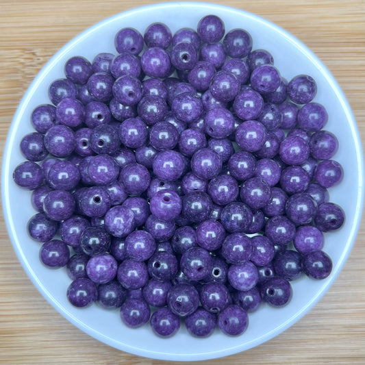 Chaorite chalcedony (dyed) bead 132pcs_ 1 bowl 8mm(DYED38)