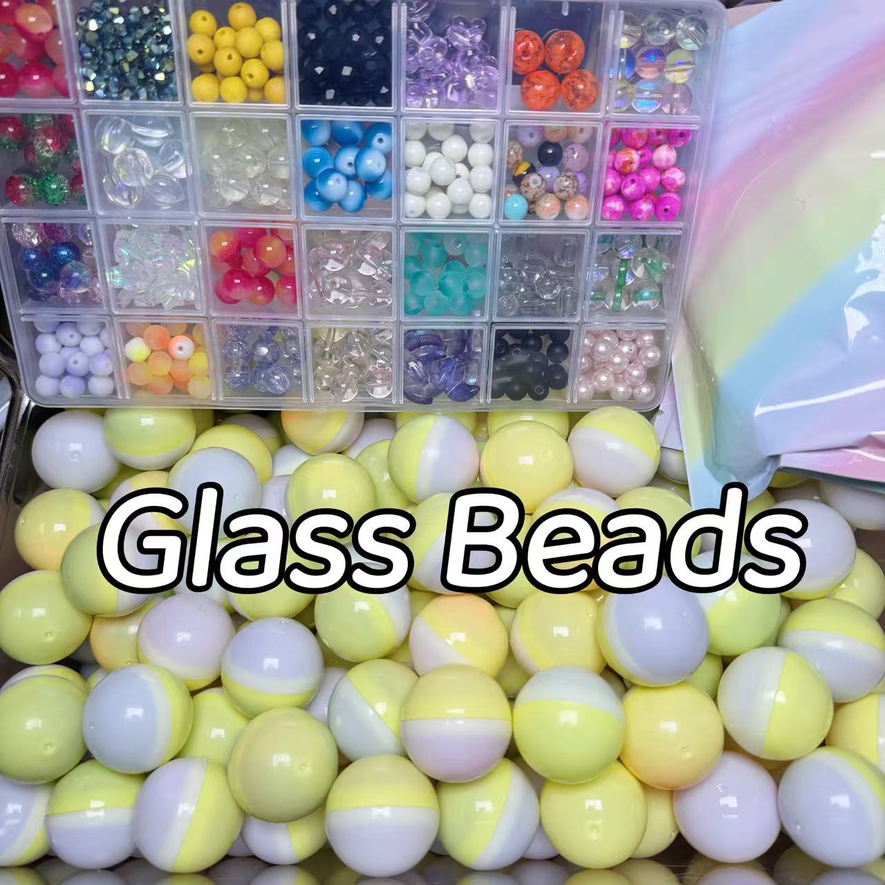Glass Beads | Lucky Ducky Game Luminous Crystal