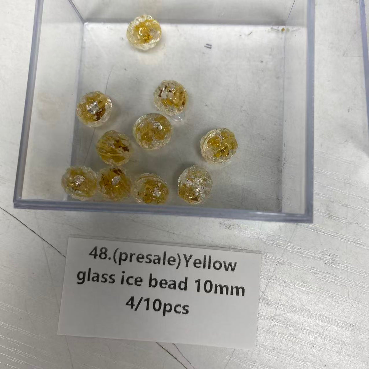 One bowl crystal bead- Felicity-can make 6pcs bracelets 10.6