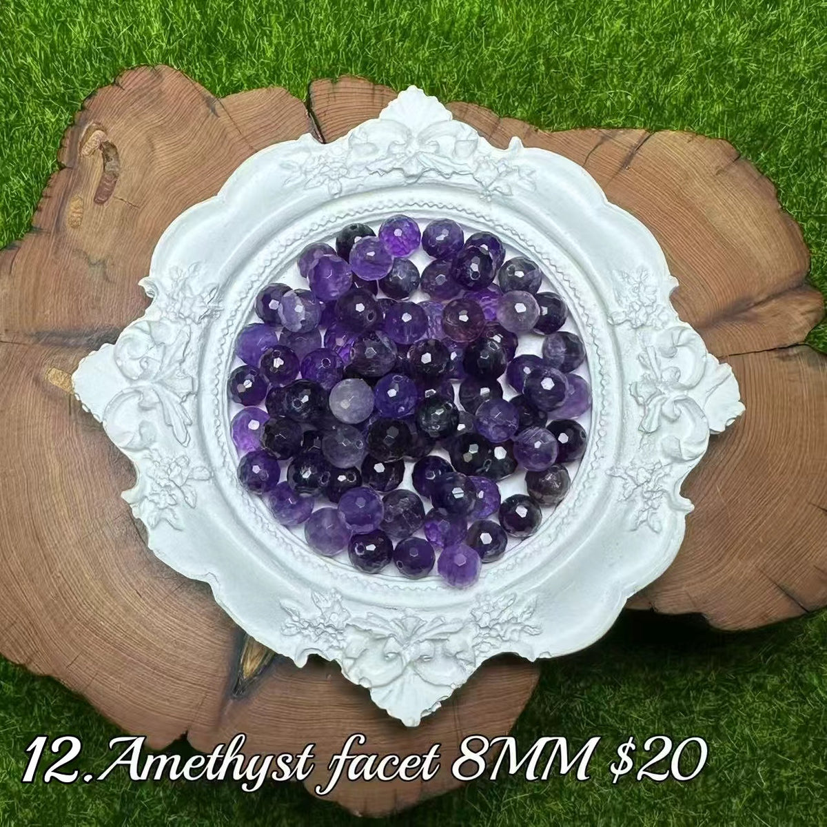 One bowl crystal bead- Felicity-can make 6pcs bracelets 9.27