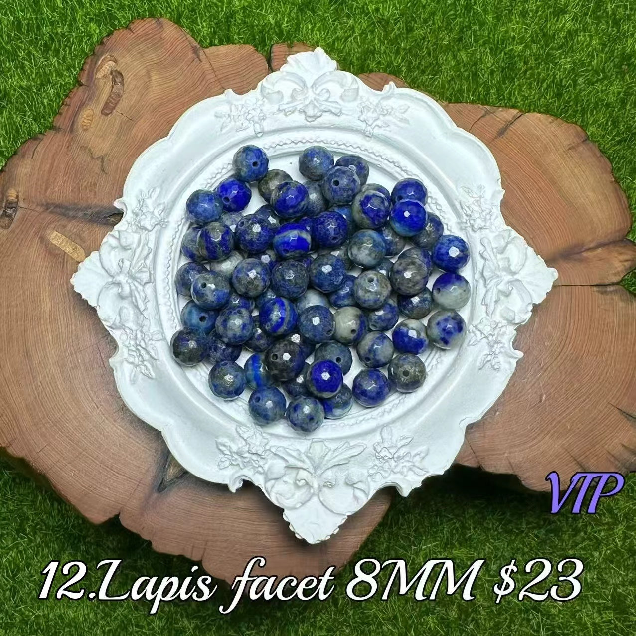 One bowl crystal bead- Felicity-can make 6pcs bracelets 8.6