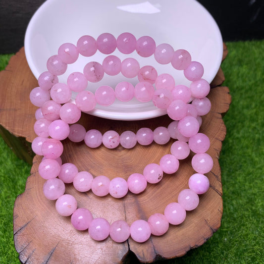 Pink Chalcedony(DYED) bracelet 8mm 1pc (SL127)