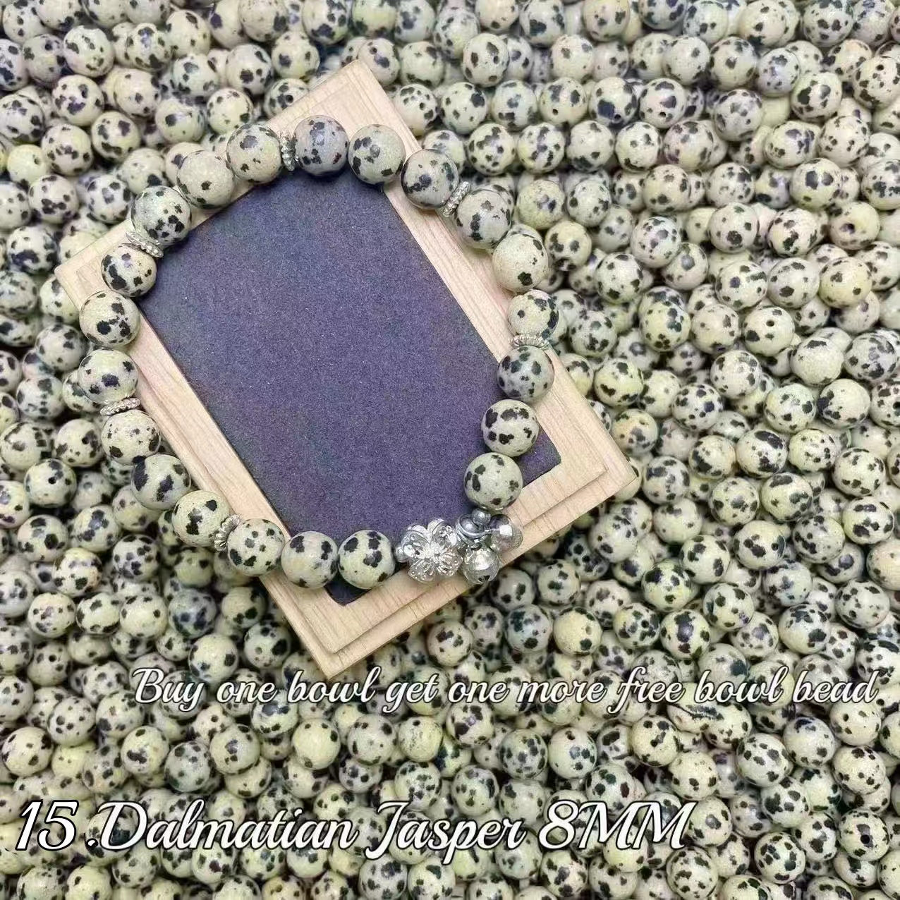 One bowl crystal bead- Felicity-can make 6pcs bracelets 8.15