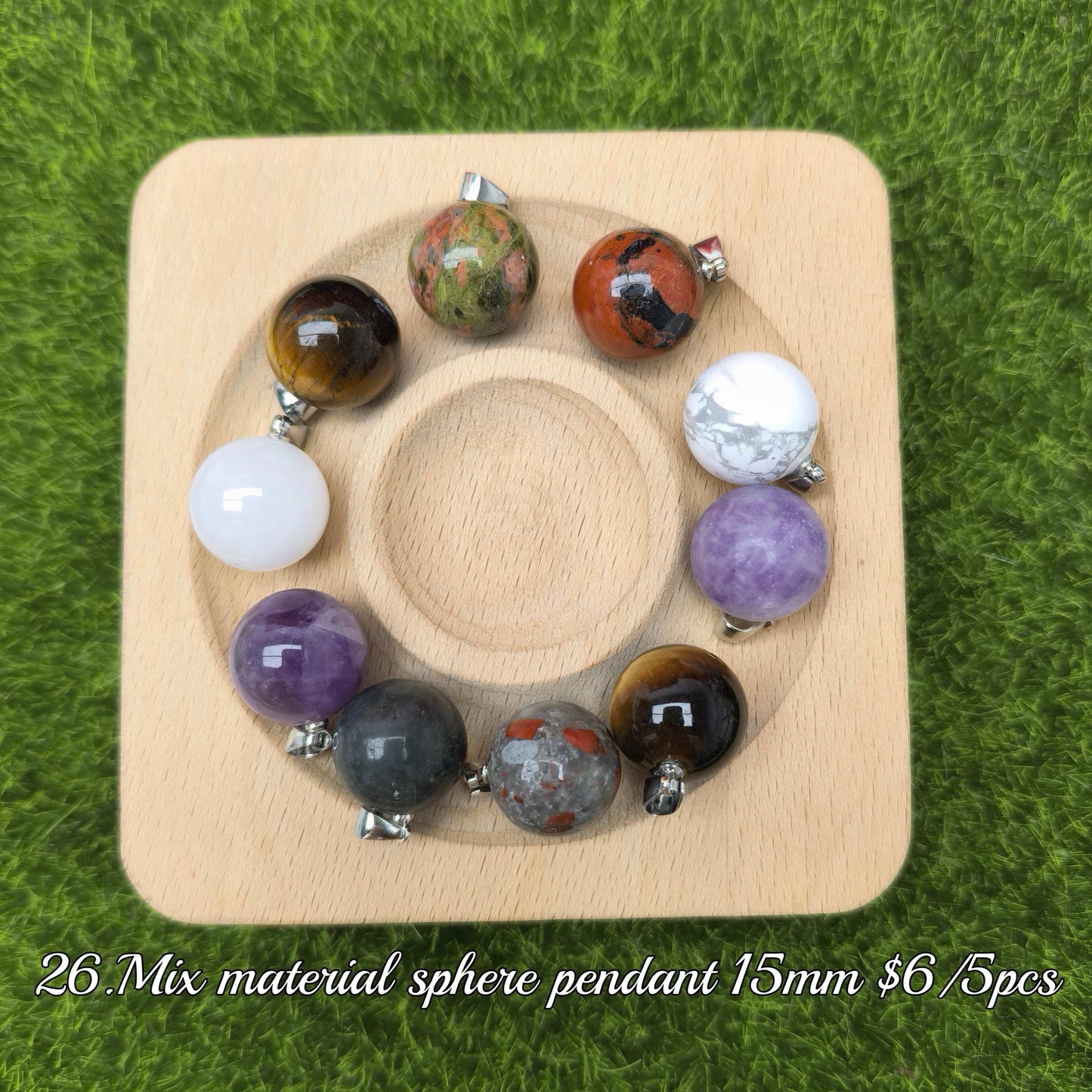 One bowl crystal bead- travis00-can make 6pcs bracelets 8.25