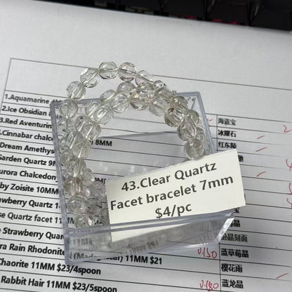 One bowl crystal bead- Felicity01-can make 6pcs bracelets 2.27