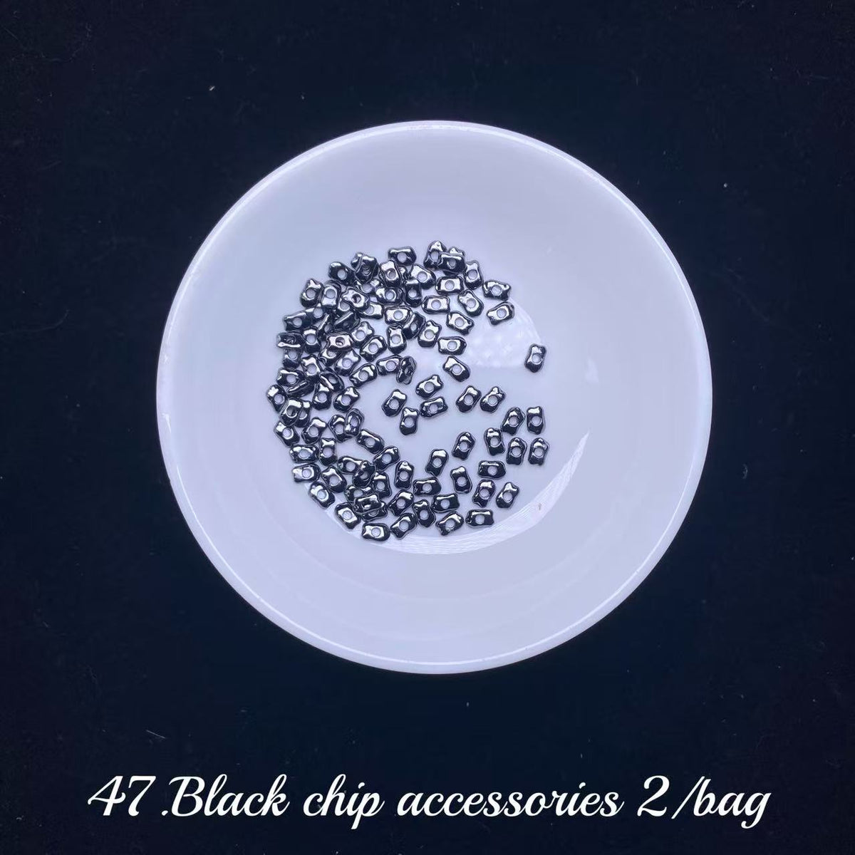 One bowl crystal bead- Felicity-can make 6pcs bracelets 10.7