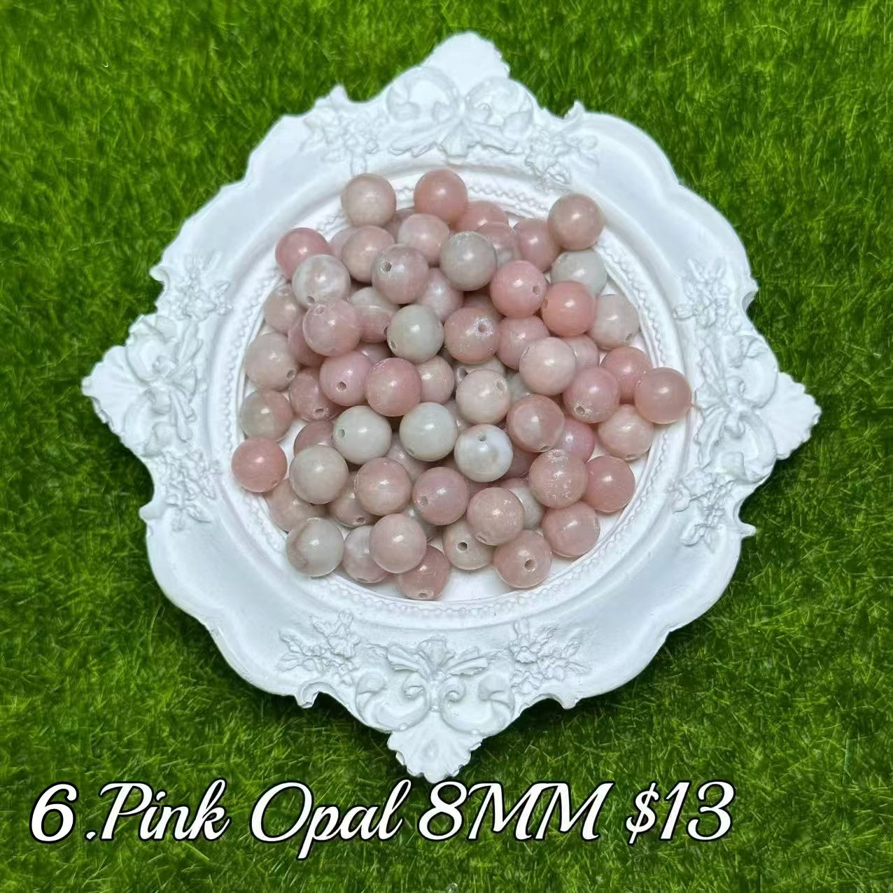 One bowl crystal bead- Felicity-can make 6pcs bracelets 8.6