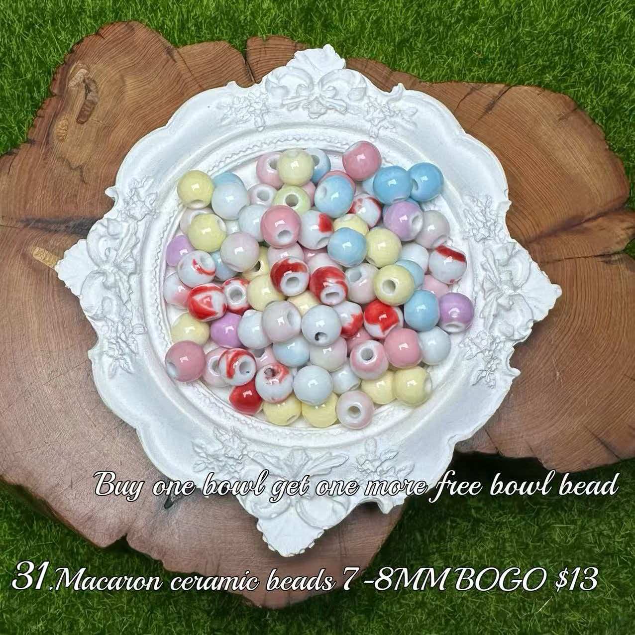 One bowl crystal bead- travis00-can make 6pcs bracelets 7.13
