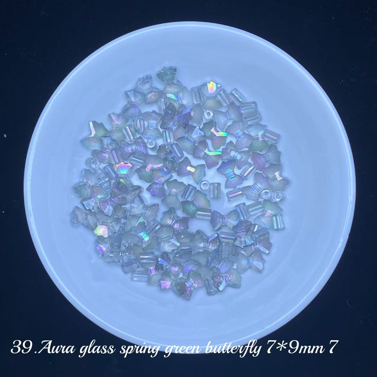 One bowl crystal bead- Felicity-can make 6pcs bracelets  6.6