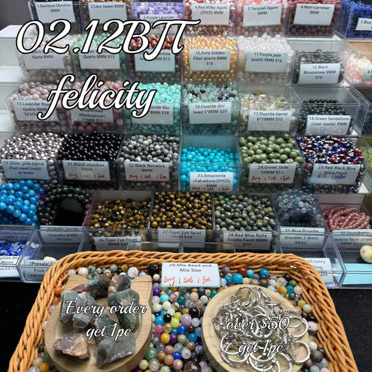 One bowl crystal bead- Felicity01-can make 6pcs bracelets 2.12