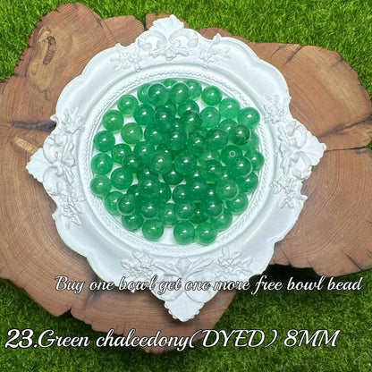 One bowl crystal bead- Felicity-can make 6pcs bracelets 8.26