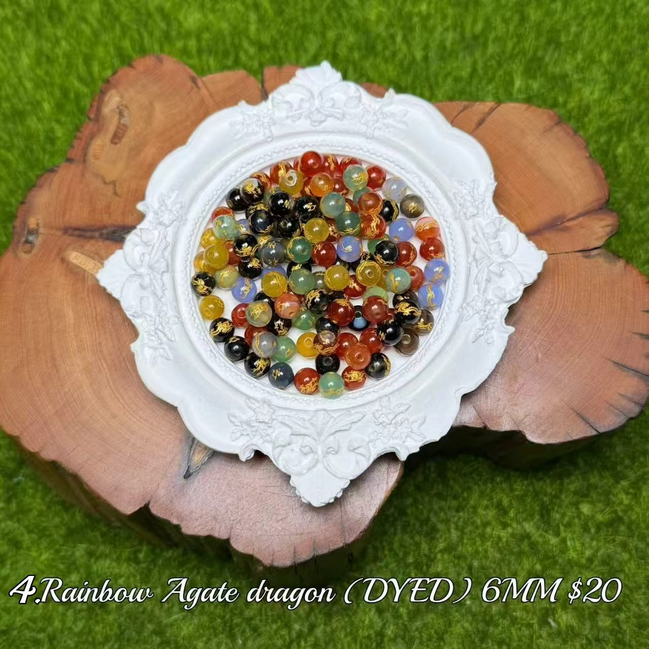 One bowl crystal bead- travis00-can make 6pcs bracelets 8.25