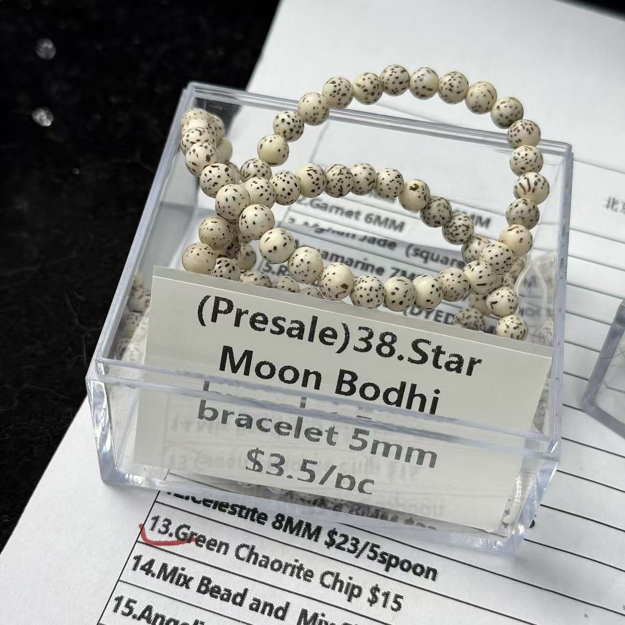 One bowl crystal bead- Felicity01-can make 6pcs bracelets 2.5