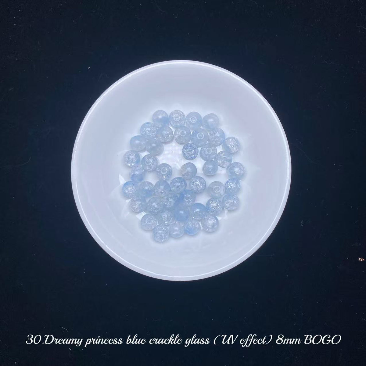 One bowl crystal bead- Felicity-can make 6pcs bracelets 10.6
