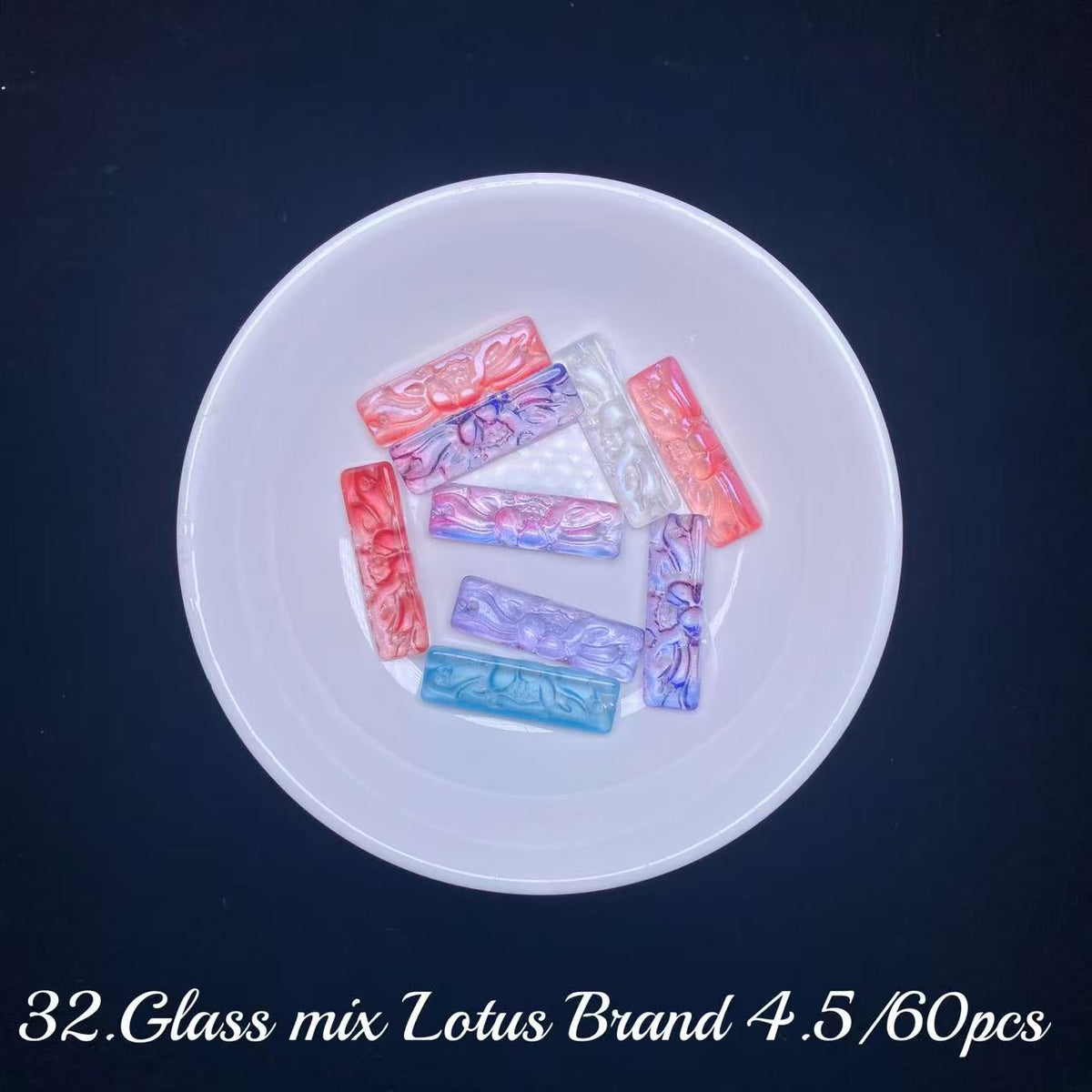 One bowl crystal bead- Felicity-can make 6pcs bracelets 10.17