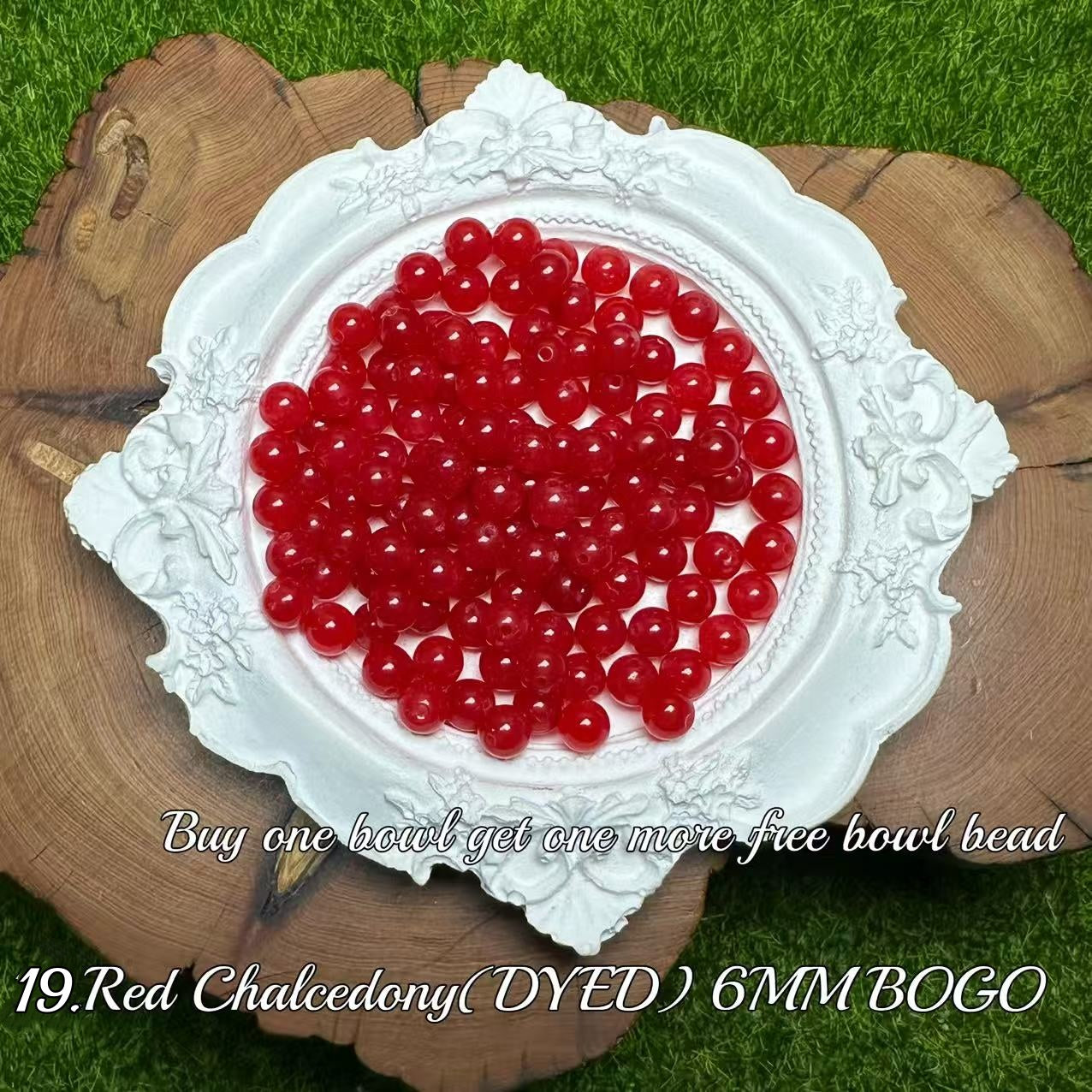 One bowl crystal bead- Felicity-can make 6pcs bracelets 8.26