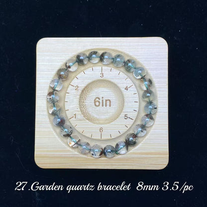 One bowl crystal bead- Felicity-can make 6pcs bracelets 6.5
