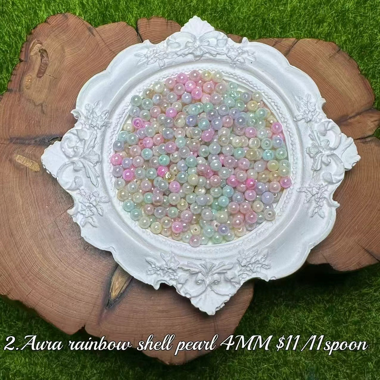 One bowl crystal bead- Felicity-can make 6pcs bracelets 6.13