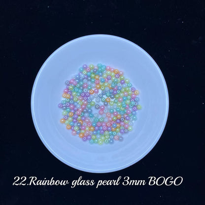One bowl crystal bead- Felicity-can make 6pcs bracelets 6.5