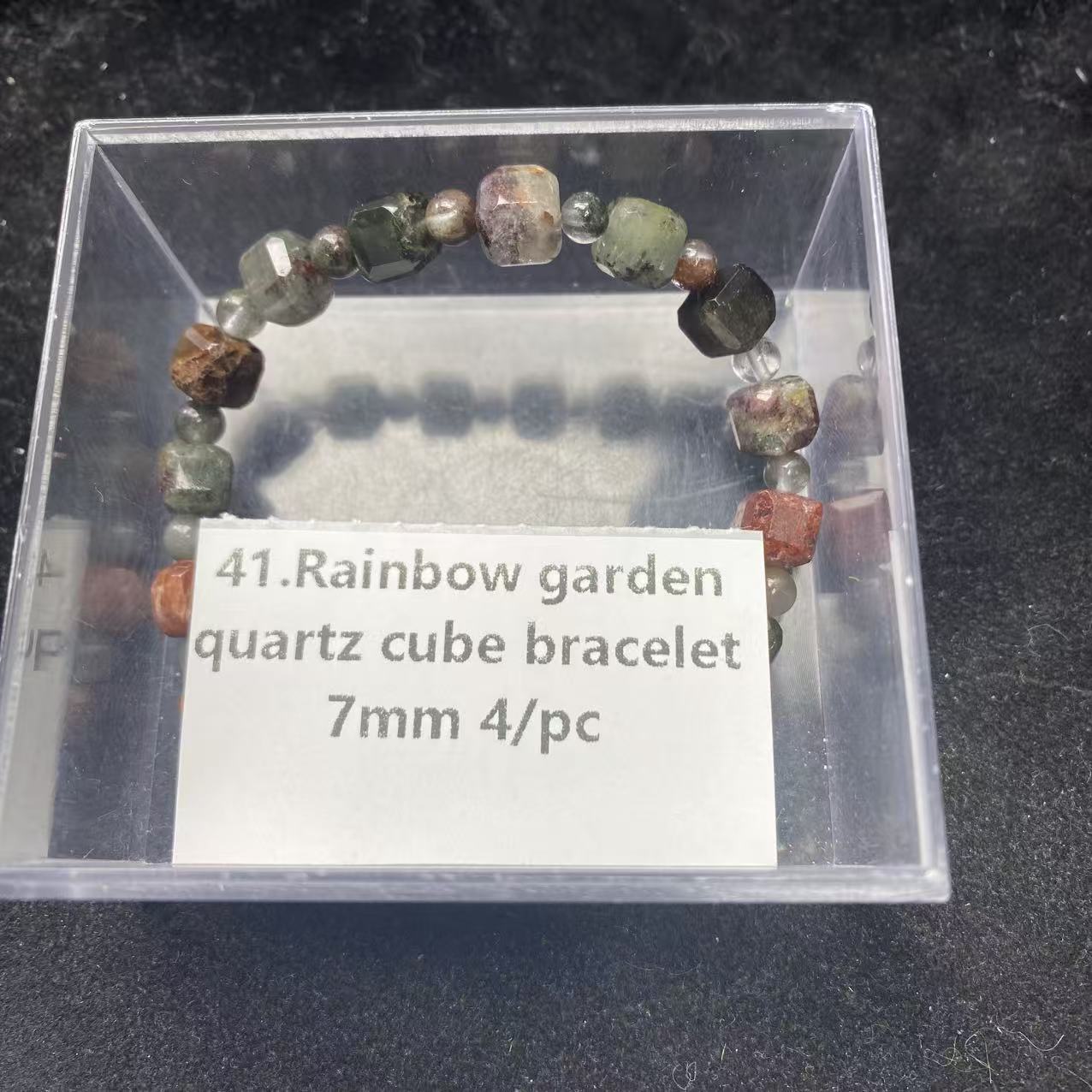 One bowl crystal bead- Felicity-can make 6pcs bracelets 6.5