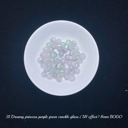 One bowl crystal bead- Felicity-can make 6pcs bracelets 10.6