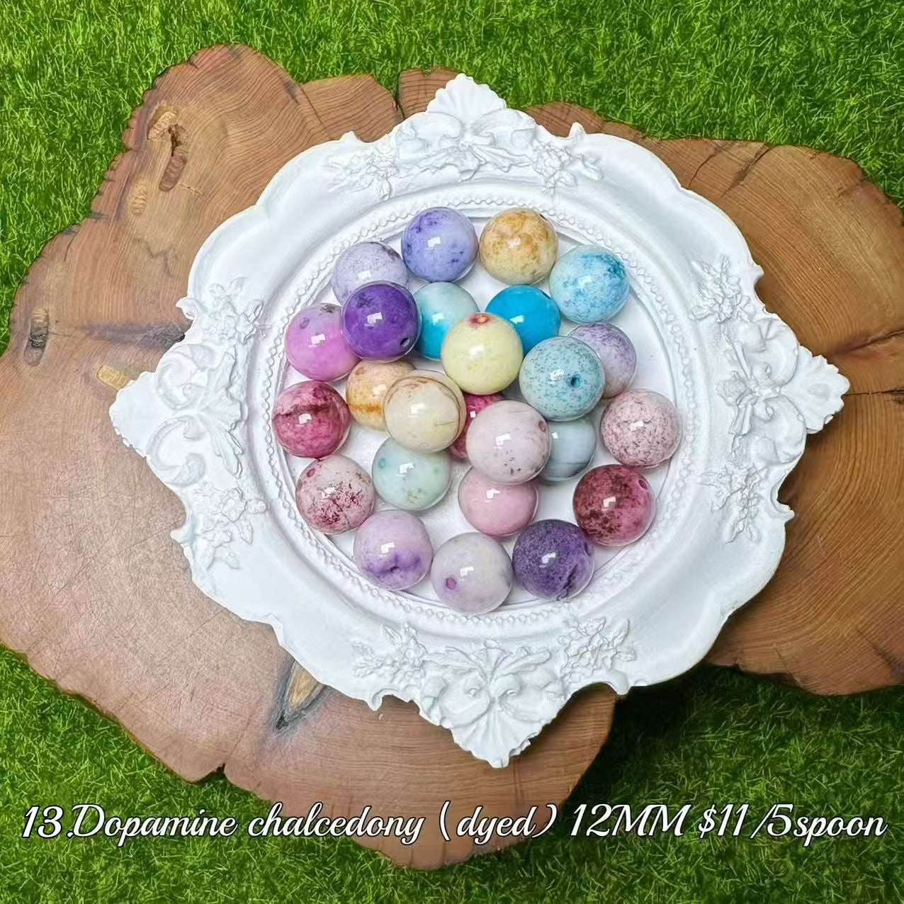 One bowl crystal bead- travis00-can make 6pcs bracelets 9.03