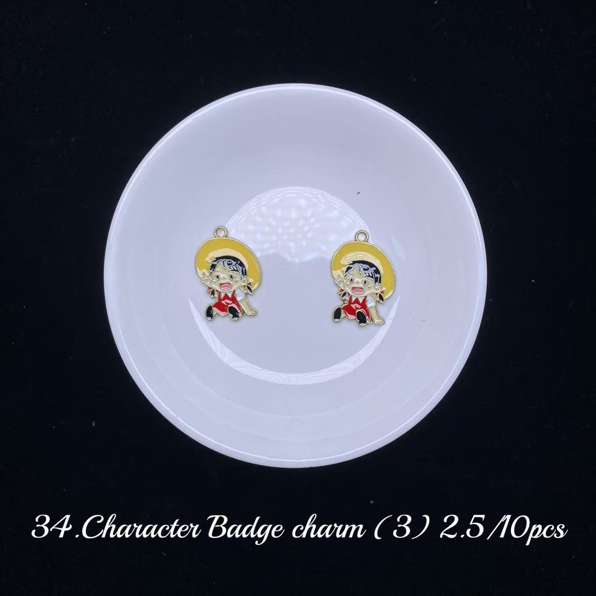 One bowl crystal bead- Felicity-can make 6pcs bracelets 9.21