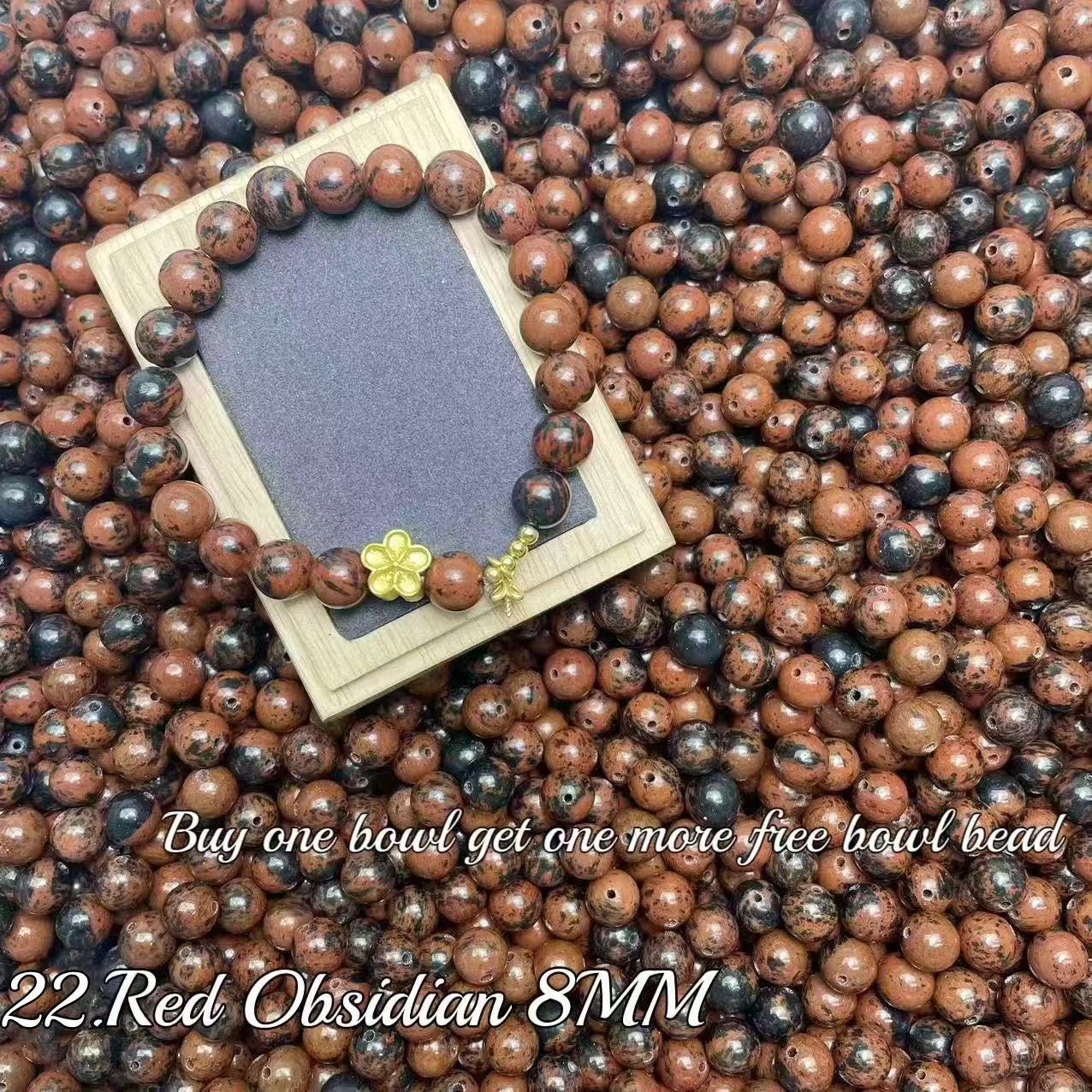 One bowl crystal bead- travis00-can make 6pcs bracelets 8.7