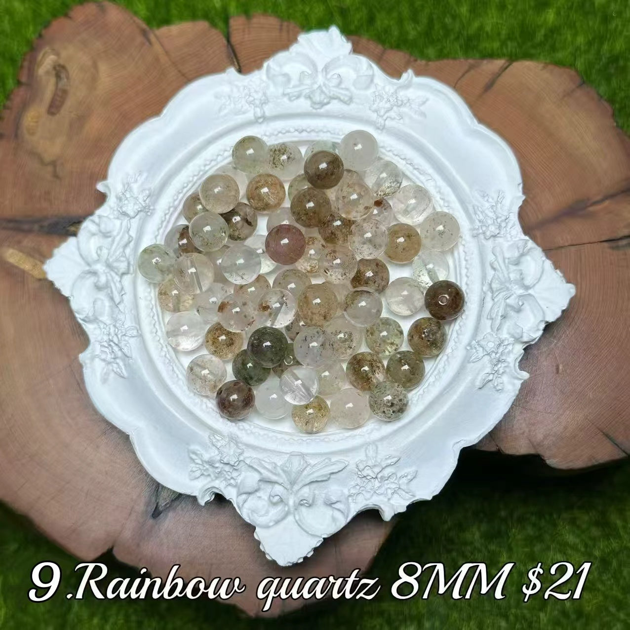 One bowl crystal bead- Felicity-can make 6pcs bracelets 6.22