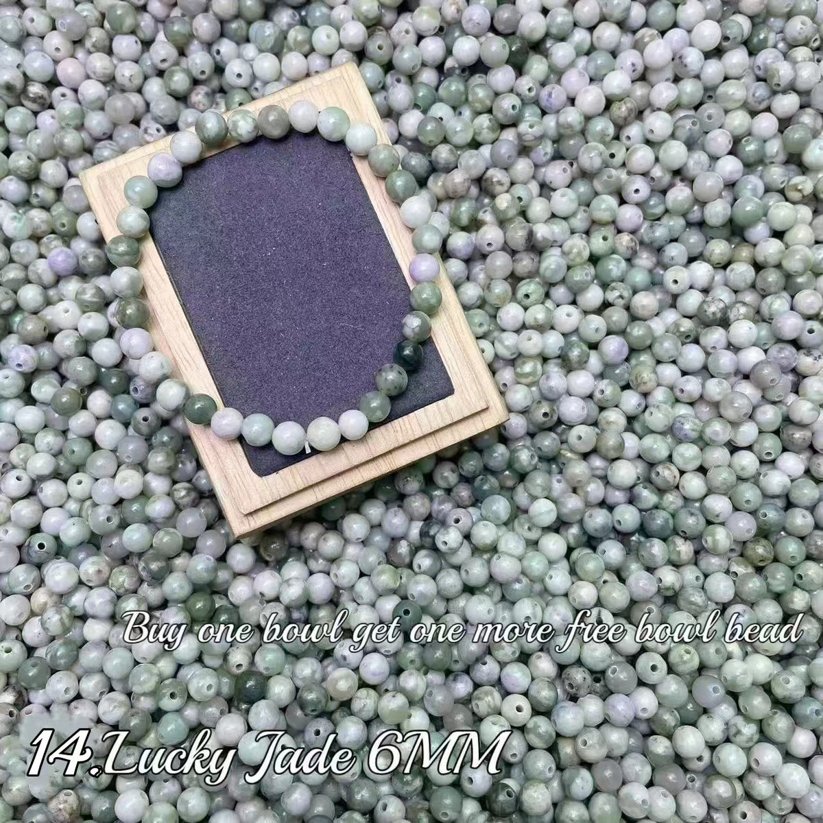 One bowl crystal bead- Felicity-can make 6pcs bracelets 9.26