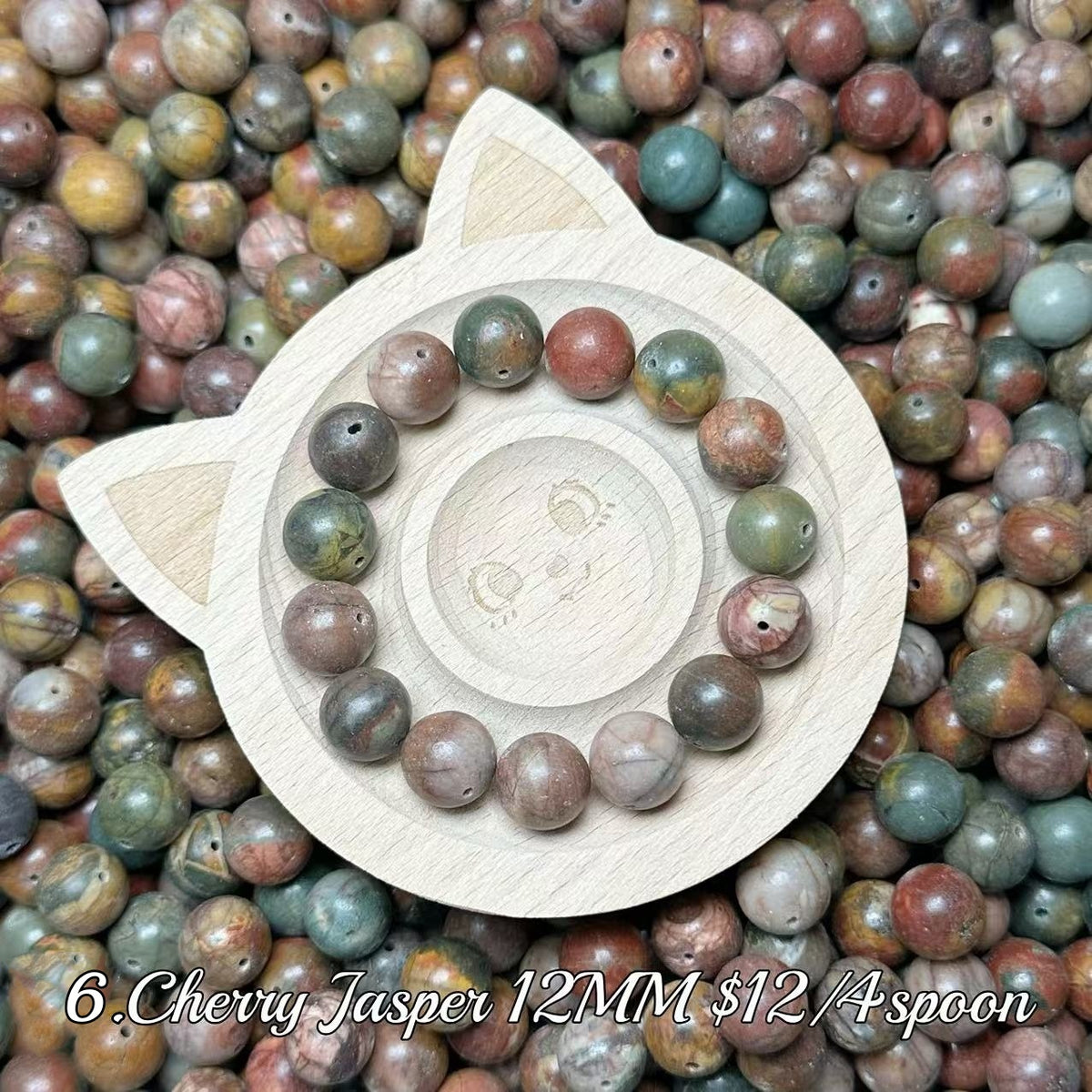 One bowl crystal bead- travis00-can make 6pcs bracelets 10.4