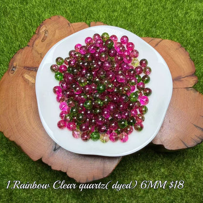 One bowl crystal bead- Felicity-can make 6pcs bracelets 9.2