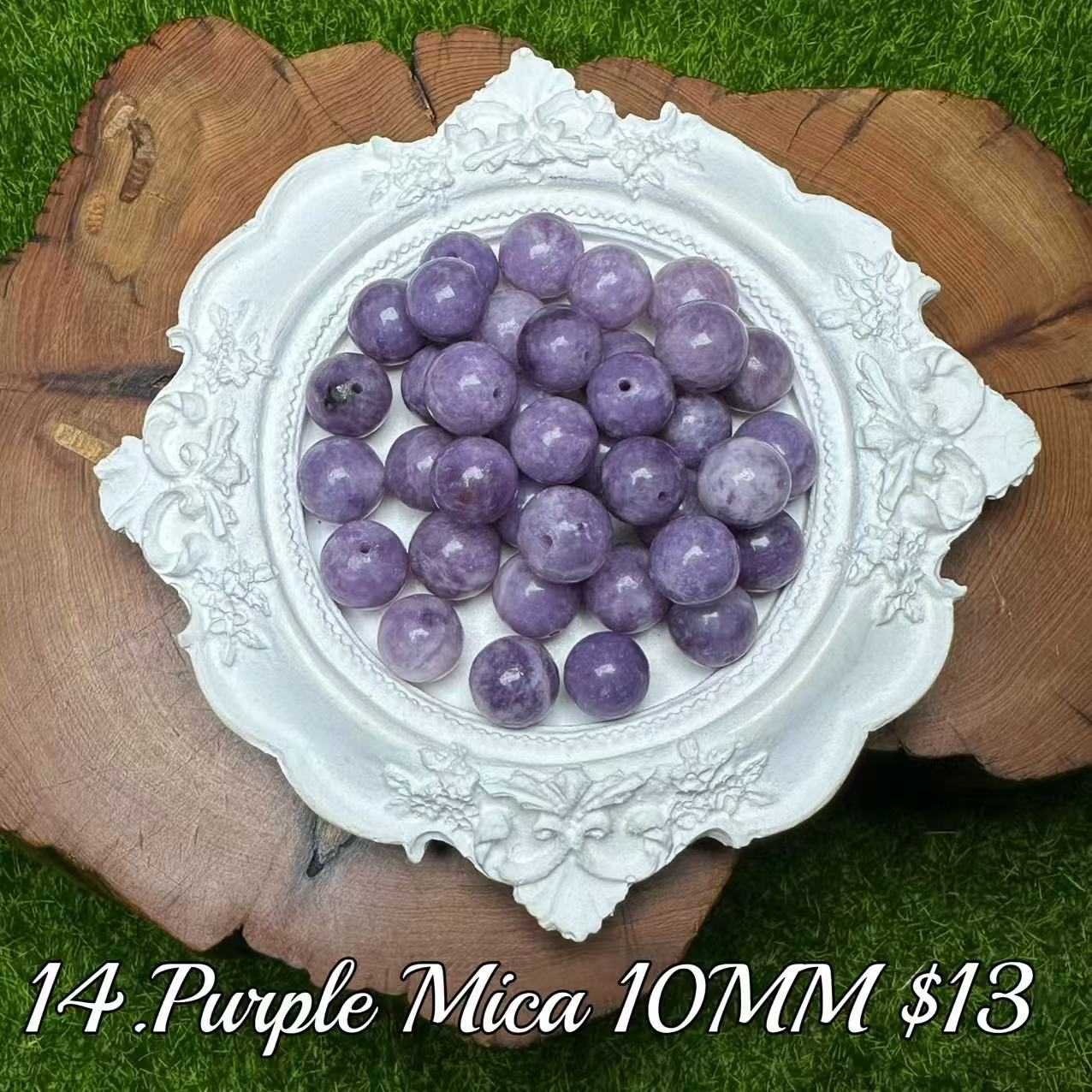 One bowl crystal bead- Felicity-can make 6pcs bracelets 6.17