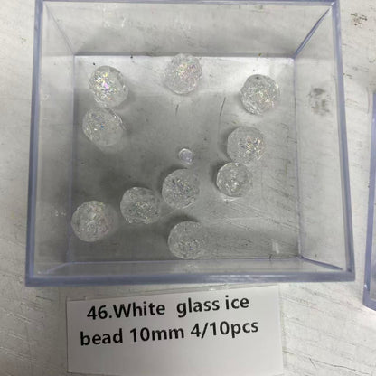 One bowl crystal bead- Felicity-can make 6pcs bracelets 10.6