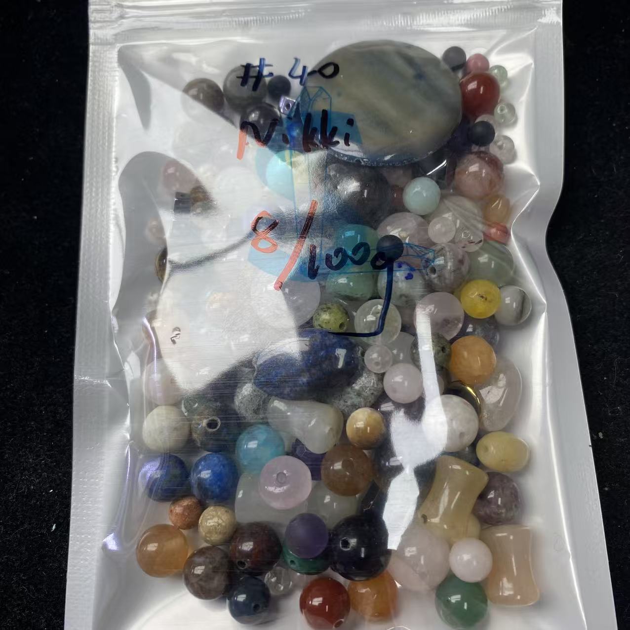 One bowl crystal bead- Felicity-can make 6pcs bracelets 6.27