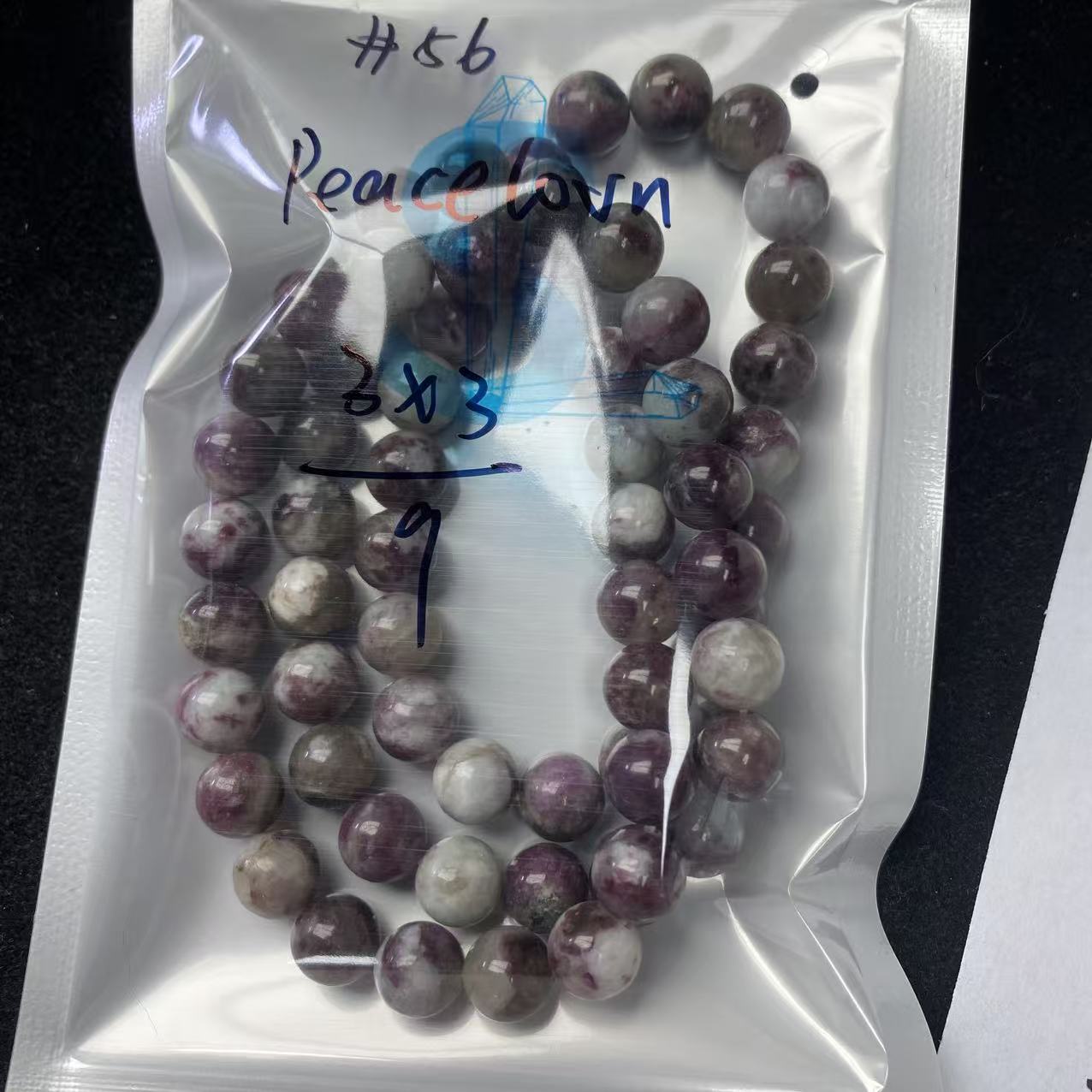 One bowl crystal bead- Felicity-can make 6pcs bracelets 7.25