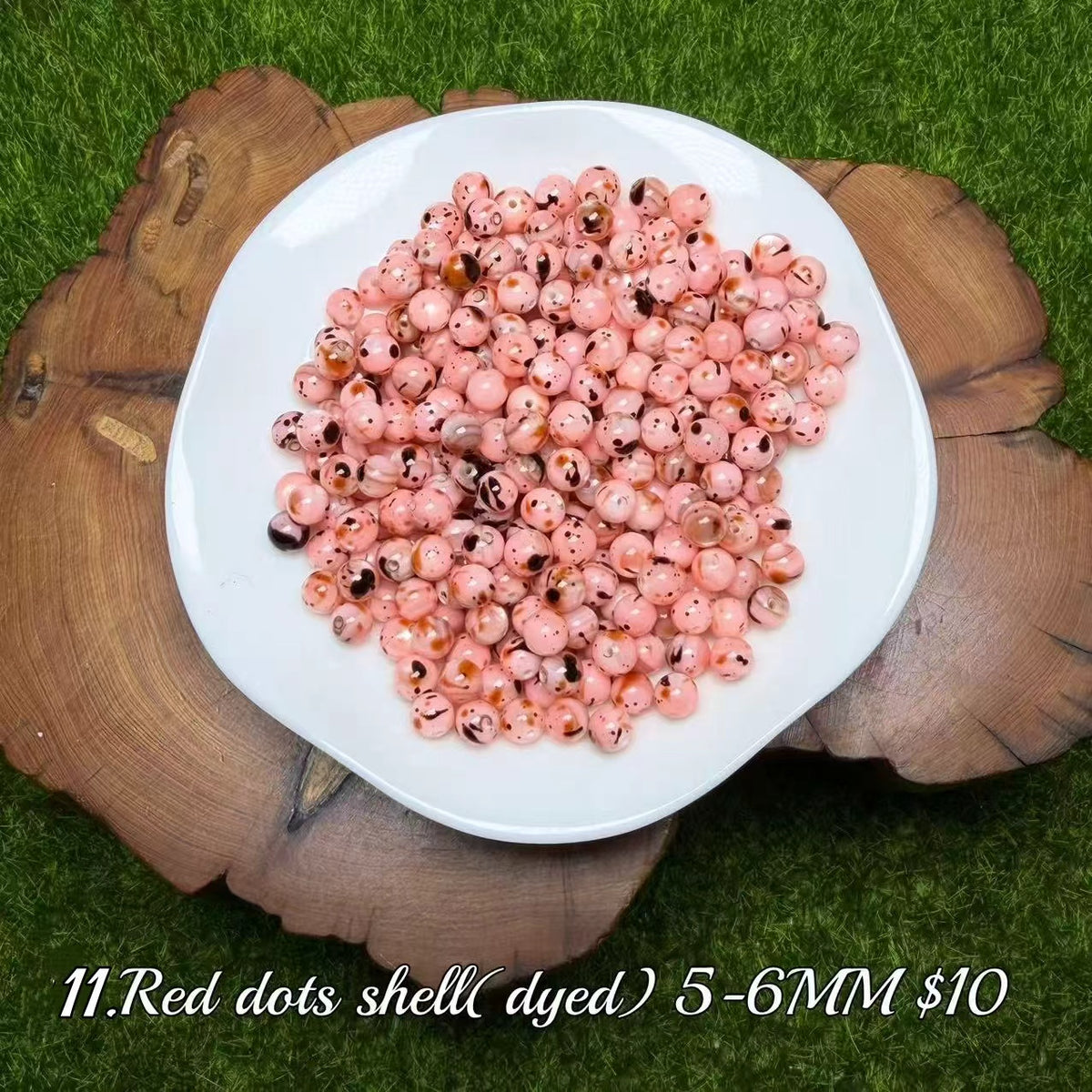One bowl crystal bead- Felicity-can make 6pcs bracelets 9.26